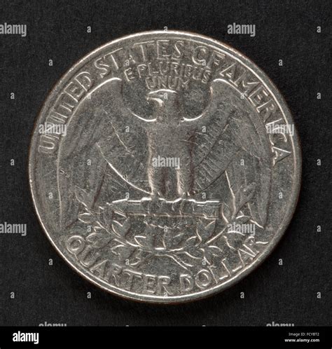 Quarter Dollar Coin Stock Photo Alamy