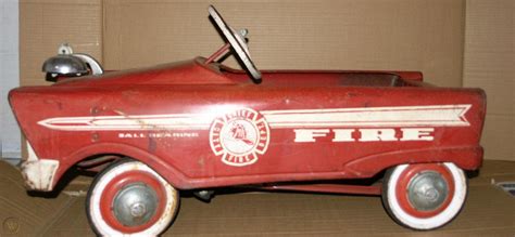 1960s Fire Chief Cadillac Pedal Car Original 1814923114