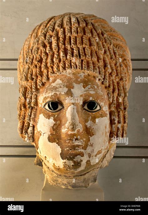 Funerary Mask Of Egyptian Woman 2 Century Ad Egypt Stock Photo Alamy