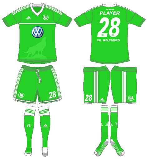 From wikipedia, the free encyclopedia. Vfl Wolfsburg Home Uniform - German Bundesliga (German ...