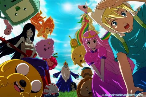 Adventure Time Anime Adventure Time With Finn And Jake Photo