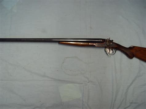 Wh Davenport Sxs Shotgun 12 Gau Exposed Hammers For Sale