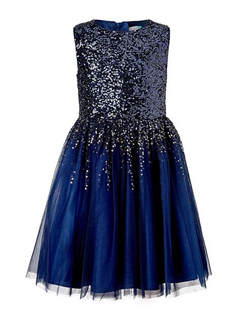 John Lewis Girls Sequin Dress At John Lewis And Partners