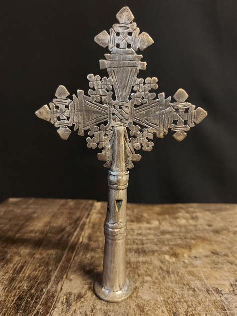 Very Rare Procession Cross From Amhara Region 20 Cm Alloy Catawiki