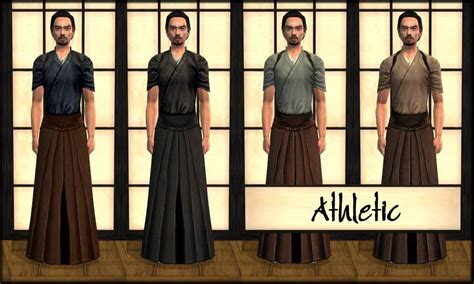 Mod The Sims Japanese Hakama