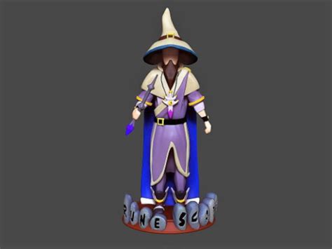 Runescape Osrs Resin Lamp Ancestral Wizard Etsy