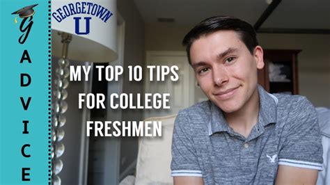 My Top Tips For College Freshmen YouTube
