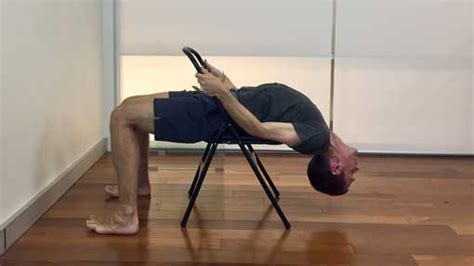 Iyengar Yoga Chair Backbends 2 Yoga Selection