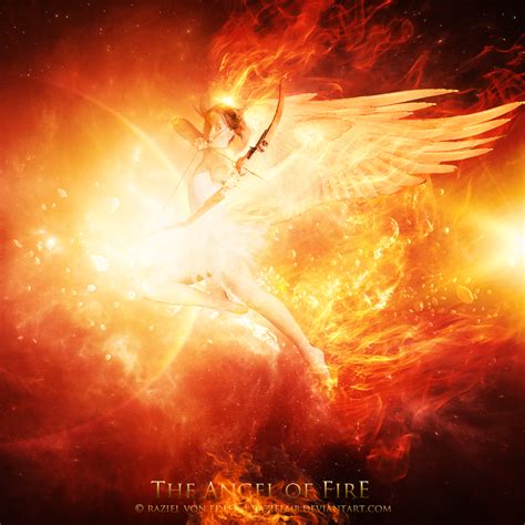 The Angel Of Fire By Generazart On Deviantart