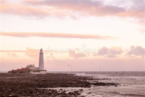Whitley Bay England Jan 2019 Whitley Bay On A Cold Winter Afternoon