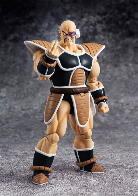 Each figure in the dxf fighting combination figure series comes with a special cracked earth base; Nappa Dragon Ball Z Figure