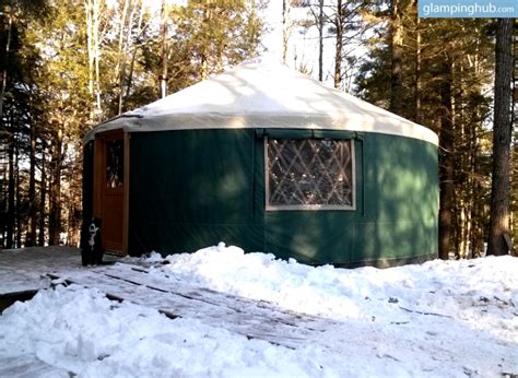 Luxury Yurt Camping In Maine Glamping In Maine