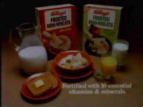S Ads Kellogg S Frosted Mini Wheats Youtube