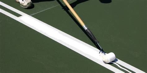 Tennis court paint contains texture to prevent excessive slip. How Important Is Silica Sand In Tennis Court Paint and ...