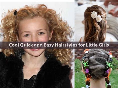 And this quick and easy hairstyle is done in five minutes flat! Cool Quick and Easy Hairstyles for Little Girls ...