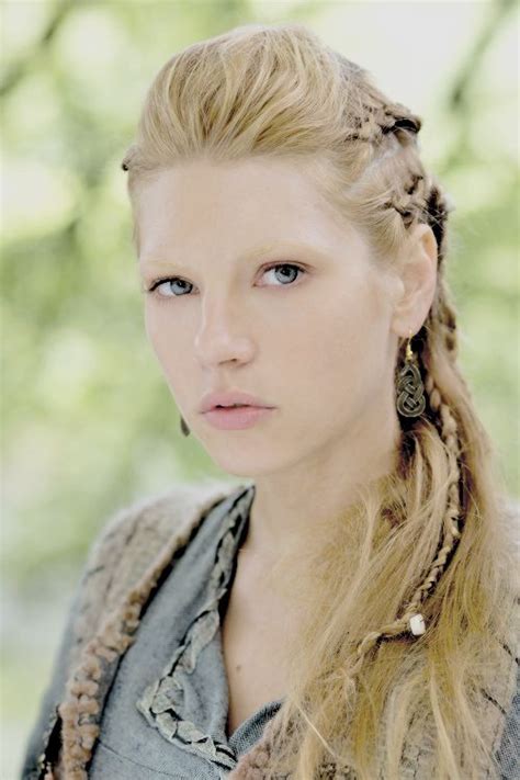 “katheryn winnick as lagertha in the pilot of vikings ” braided hairstyles wedding hairstyles