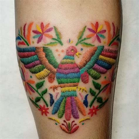 This Embroidery Tattoo Looks Like Its Stitched Roddlysatisfying