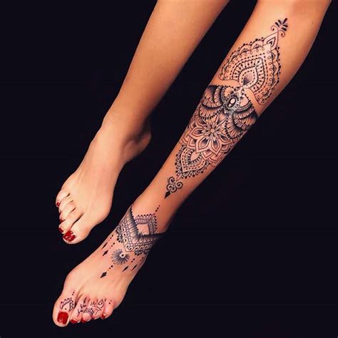 25 lower leg tattoos womens melvindarin