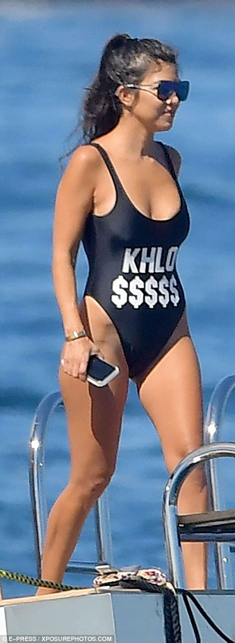 Kourtney Kardashian Puts Her Killer Curves On Display In A Kooky High