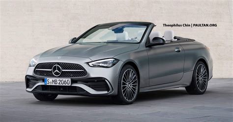 2022 Mercedes C Class Coupe And Cabriolet Rendered A206 Mercedes Benz C