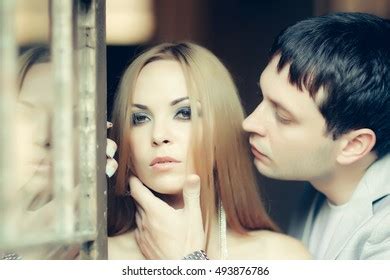 Beautiful Passionate Couple By Window Stock Photo Shutterstock