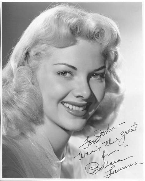 Barbara Lawrence Movies And Autographed Portraits Through The Decades