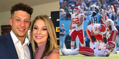 Patrick Mahomes Mom Was In Shock On How Her Son Popped Up So Quick From Brutal Head Neck Injury