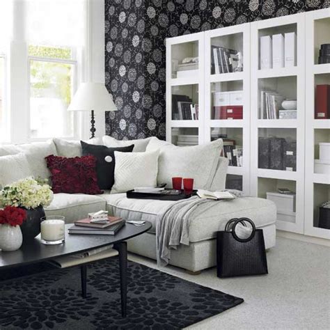 21 Creativeandinspiring Black And White Traditional Living Room Designs Homesthetics Inspiring
