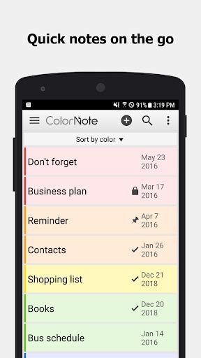 Download Colornote Notepad Notes For Pc Windows 108 2020 Version