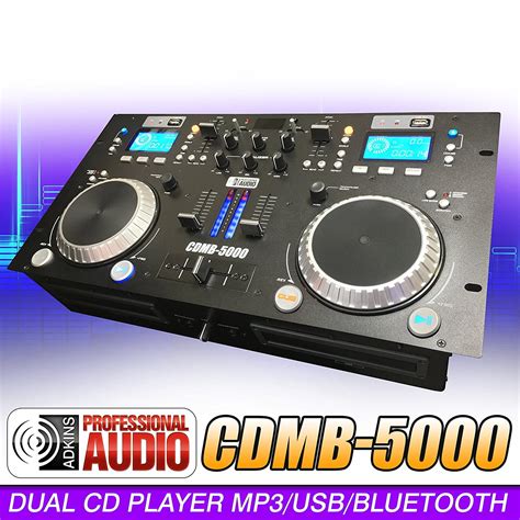 Dj Cd Player Dj Mixer Combo Cdmb 5000 Dual Media Player Mixer Combo