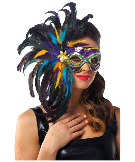 Adult Mardi Gras Masquerade Mask Halloween Costume