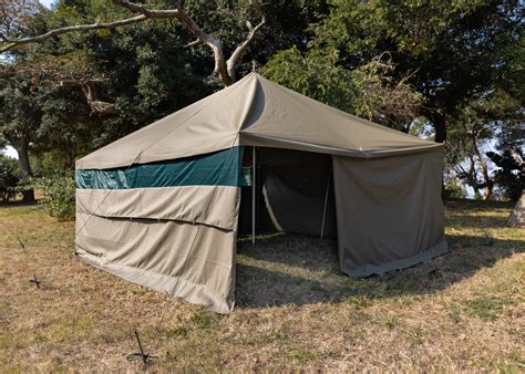 Peg And Pole Canvas Tent 5m X 5m Boss Tents