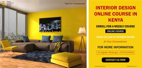 Online Interior Design Courses In Kenya Kenya College Of Interior Design