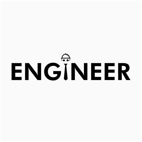 Engineer Wordmark Logo 78100 Word Mark Logo Text Logo Design