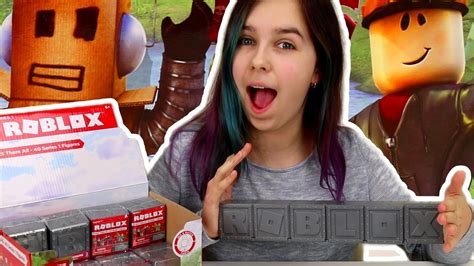 Roblox Toy Figures Blind Box Opening Radiojh Audrey Youtube