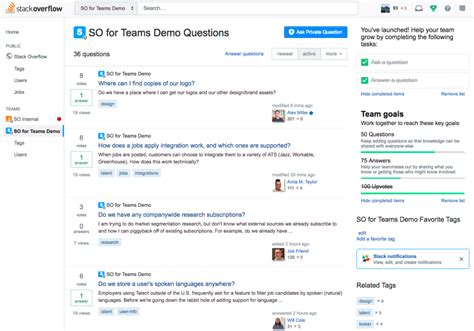 Stack Overflow for Teams lets any group use the Q&A platform internally ...