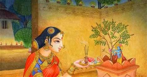 Tulsi And Vishnu Puja To Solve Marriage Problems Hindu Blog