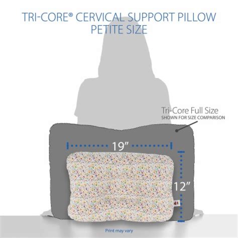Core Products Tri Core Comfort Zone Cervical Support Pillow Petite Jelly Bean Piece Kroger