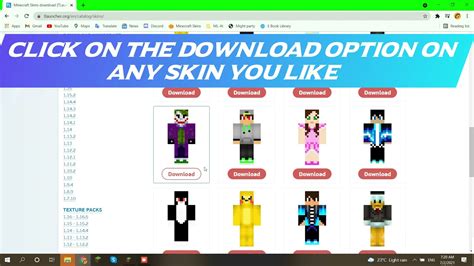 How To Install Skins In Minecraft Minecraft Java Edition Youtube