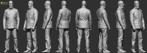Reference Character Models Character Modeling Reference Male Pose