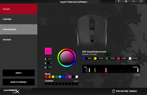 Hyperx pulsefire surge™ rgb gaming mouse. HyperX Pulsefire Surge Review - Software & Lighting ...