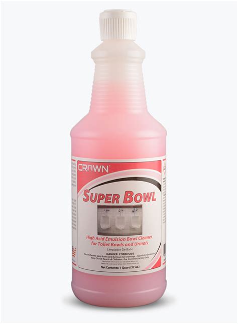 Super Bowl High Strength Acid Toilet Bowl Cleaner 24 1 Gal