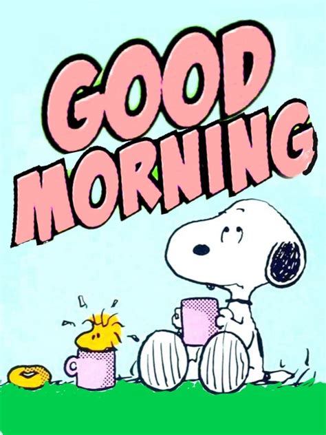 スヌーピーgood Morning Good Morning Snoopy Cute Good Morning Quotes
