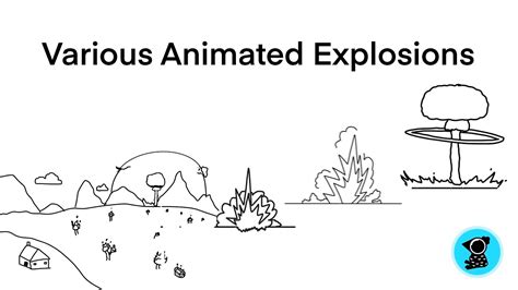 Various Animated Explosions Youtube