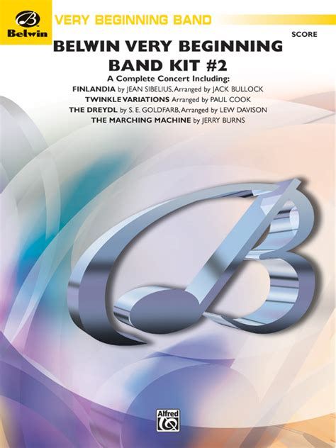 Belwin Very Beginning Band Kit 2 Concert Band Conductor Score Sheet