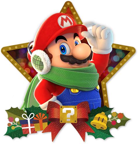 Mario Holiday Profile 2021 Dibujo De Navidad Dibujos Animados