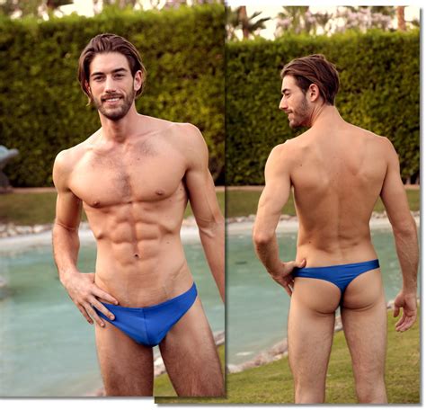 Low Rider Thong Bathing Suit For Men By Brigitewear