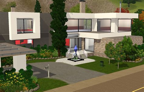Mod The Sims Massive Modern Mansion