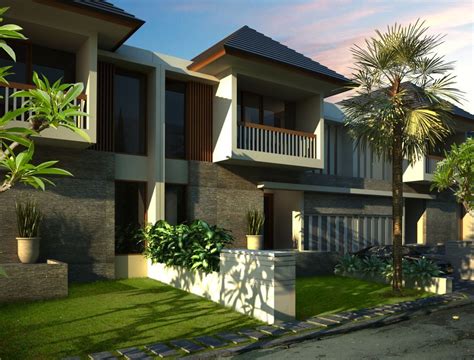 Dari desain awal yang kami kirim diatas, klien melakukan revisi pertama dengan menggeser letak ruang tamu ditukar supaya pintu depan. Contemporary Home disain: 7 Desain Rumah & Villa Idaman ...