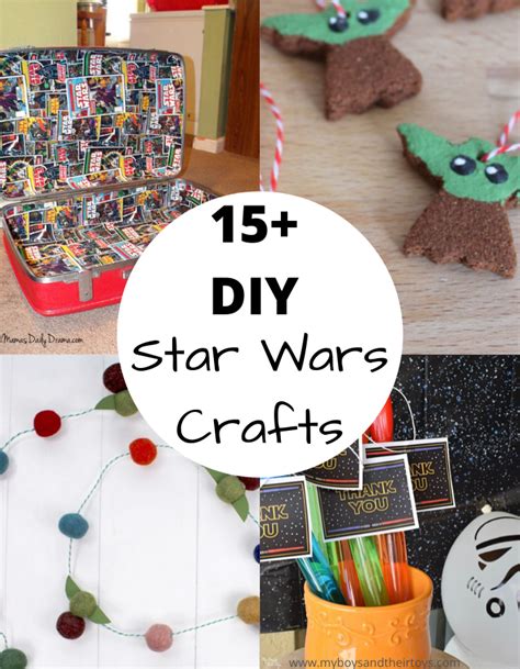 15 Diy Star Wars Crafts My Boys And Their Toys